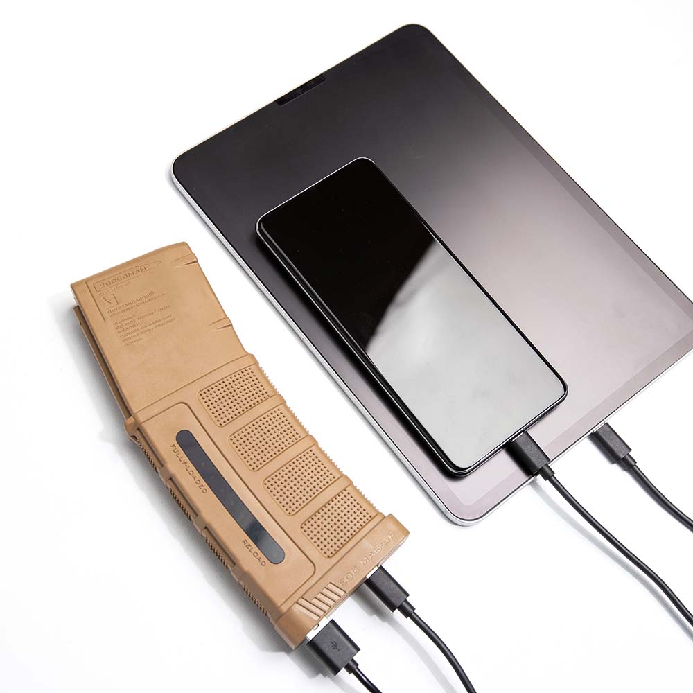 kraftvolle externe Powerbank