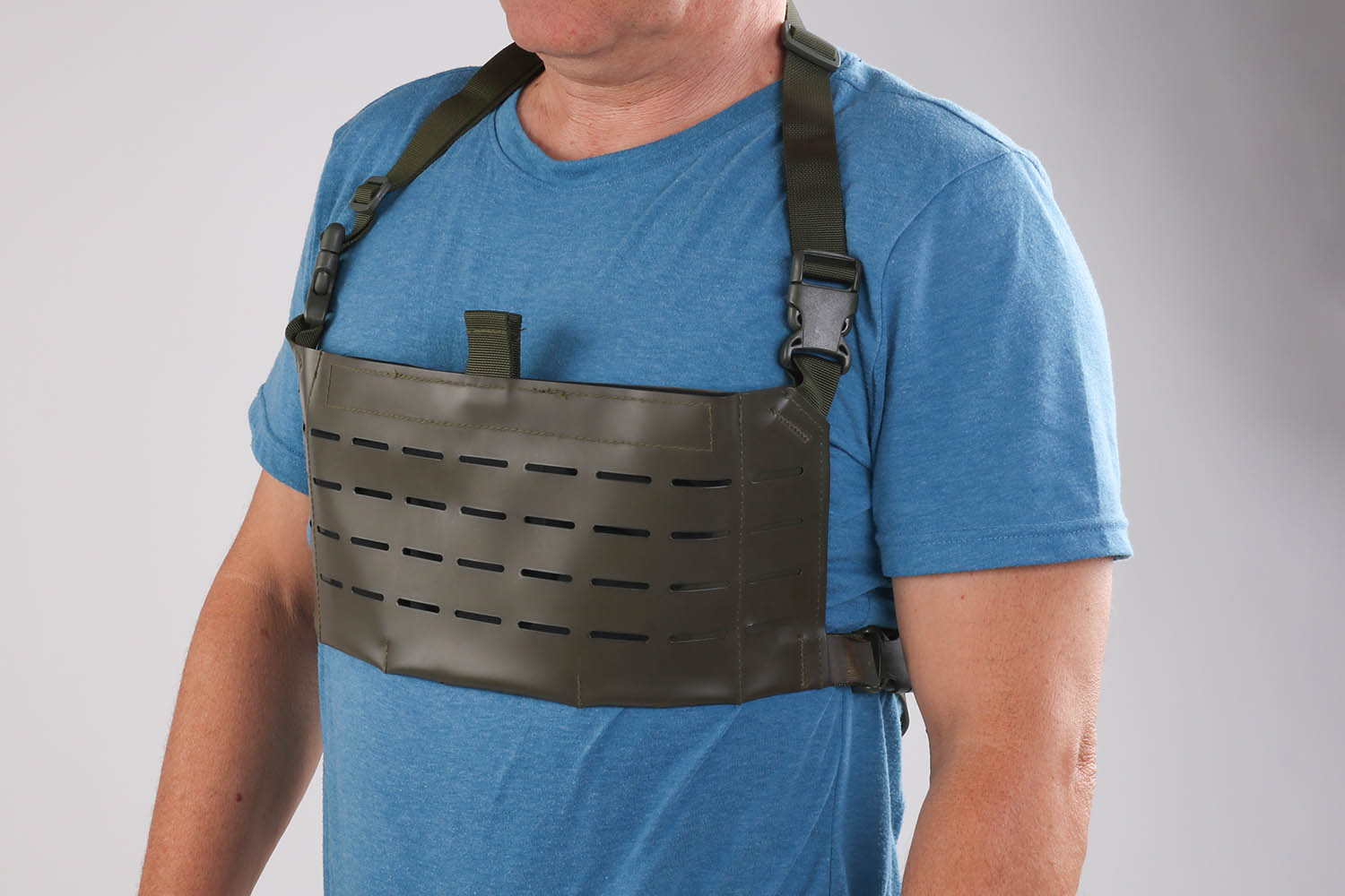 Grab N Run Micro Chest Rig aus TPU Oliv