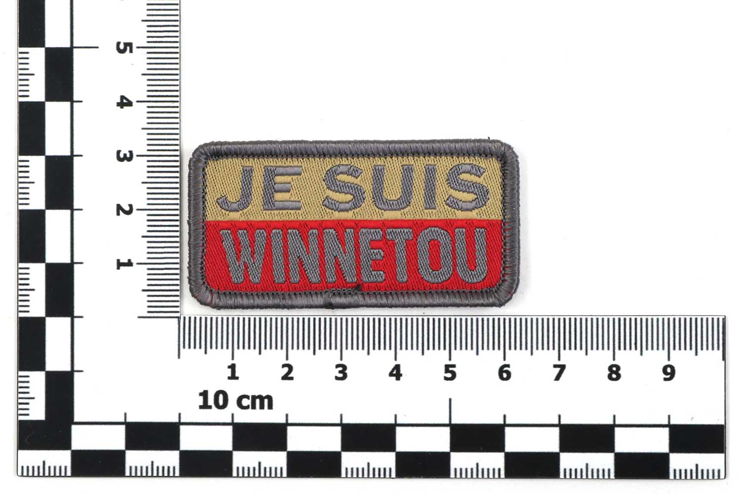 Maße, Morale Patch - Je Suis Winnetou