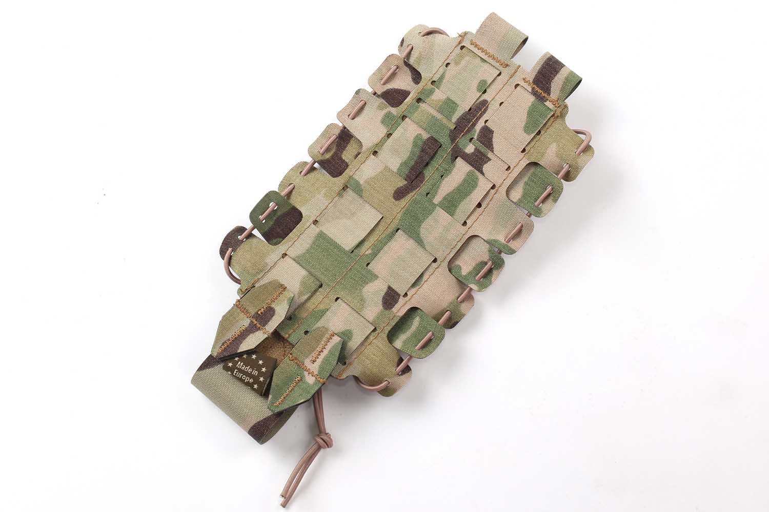 Bottlebag mit MOLLE, Nylon PU-beschichtet, multicam grün