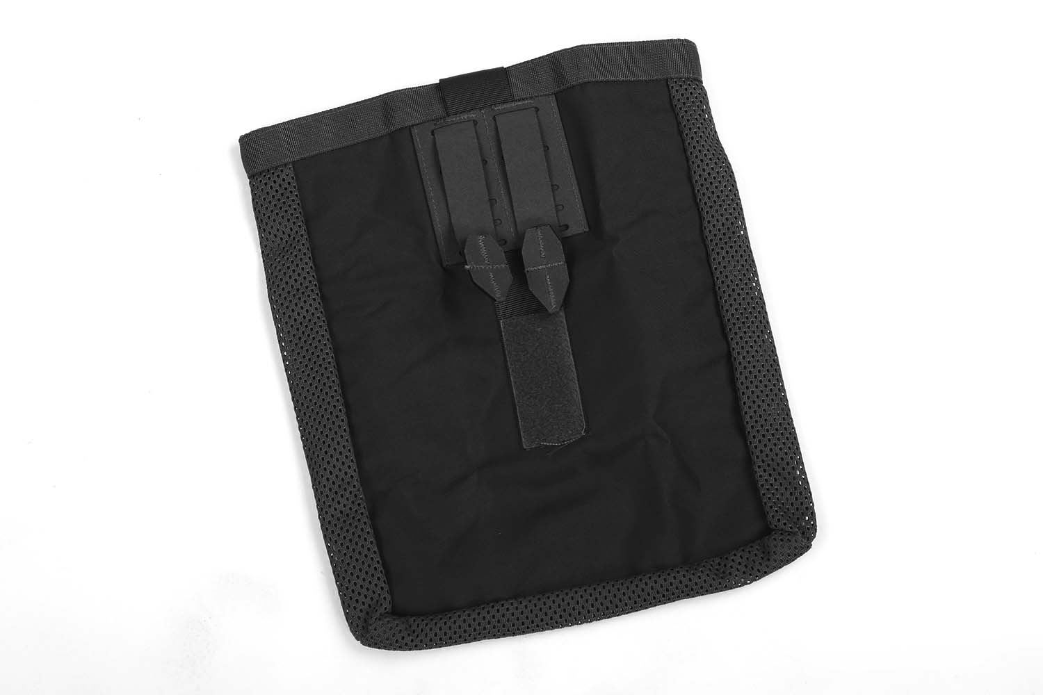 Dump Pouch, Leerhülsen Tasche, Mesh-Stoff, mit Klettverschluss, mit MOLLE, schwarz