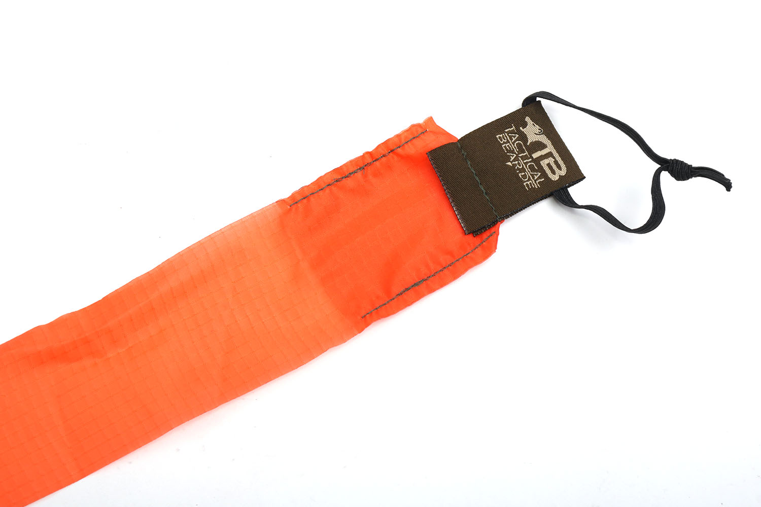 Detailaufnahme Windfähnchen, orange