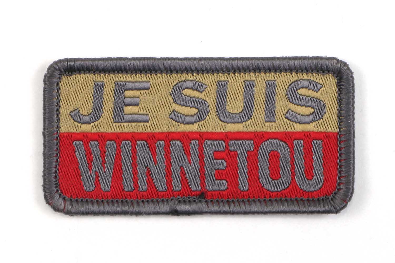 Morale Patch - Je Suis Winnetou, gewebt